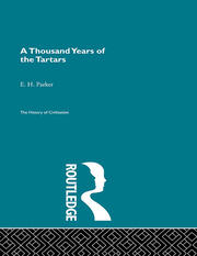A Thousand Years of the Tartars book cover