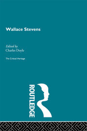 Wallace Stevens book cover