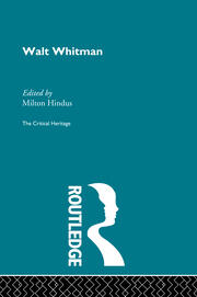 Walt Whitman book cover