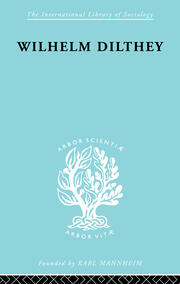 William Dilthey book cover