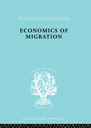 Economics of Migration book cover