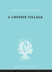 A Chinese Village book cover
