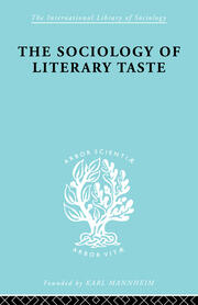 Sociology Lit Taste     Ils 90 book cover