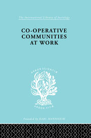 Co-Operative Communities at Work book cover