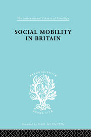 Social Mobility in Britain book cover