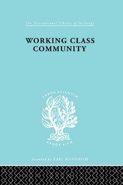 Working Class Comm     Ils 122 book cover