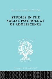Studies in the Social Psychology of Adolescence book cover