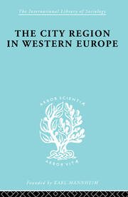 The City Region in Western Europe book cover