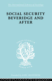 Social Sec:Beveridge   Ils 191 book cover