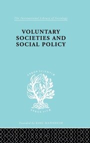 Voluntary Societies and Social Policy book cover