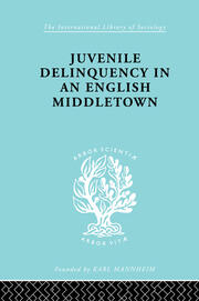 Juvenile Delinquency in an English Middle Town book cover