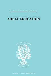 Adult Education: A Comparative Study book cover