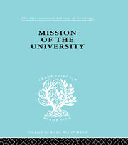 Mission of the University book cover