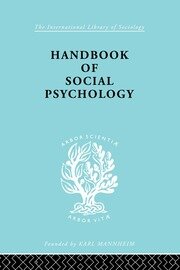 Handbook of Social Psychology book cover