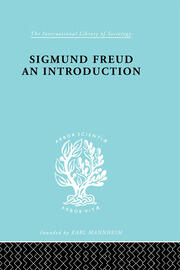 Sigmund Freud - An Introduction book cover