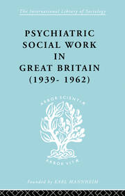 Psych Soc Work Gt Brit Ils 264 book cover