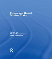 Ethnic and Racial Studies Today book cover