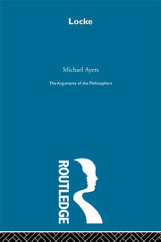 Locke - Arg Phil book cover