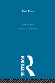 Marx Arg Philosophers book cover