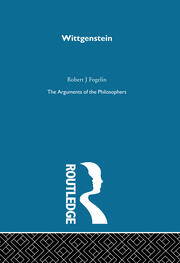 Wittgenstein-Arg Philosophers book cover