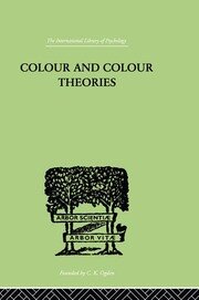 Colour And Colour Theories book cover