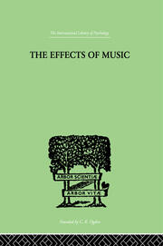 The Effects of Music: A series of Essays book cover