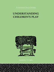 Understanding Children's Play book cover