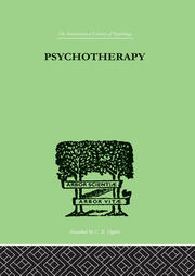Psychotherapy book cover