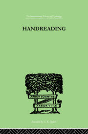 Handreading: A Study of Character and Personality book cover