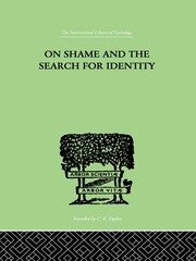 On Shame And The Search For Identity book cover