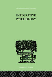 Integrative Psychology: A STUDY OF UNIT RESPONSE book cover