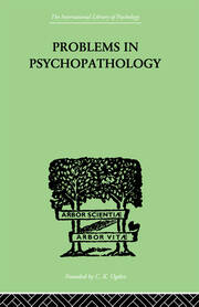 Problems in Psychopathology book cover