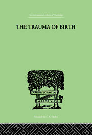 The Trauma Of Birth book cover