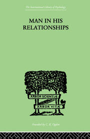 Man In His Relationships book cover