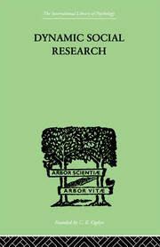 Dynamic Social Research book cover