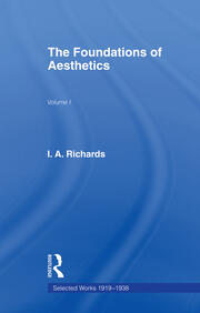 Foundations of Aesthetics Vol 1 book cover