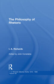 The Philosophy of Rhetoric V7 book cover