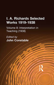 Interpretation In Teaching V 8 book cover