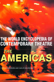 World Encyclopedia of Contemporary Theatre: The Americas book cover