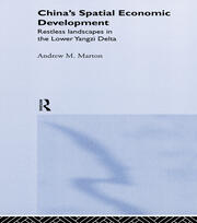China's Spatial Economic Development: Regional Transformation in the Lower Yangzi Delta book cover