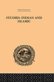 Studies: Indian and Islamic book cover