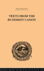 Texts from the Buddhist Canon: Commonly Known as Dhammapada book cover