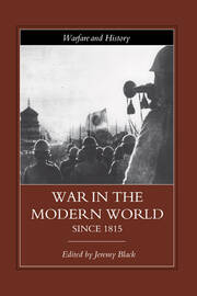 War in the Modern World since 1815 book cover