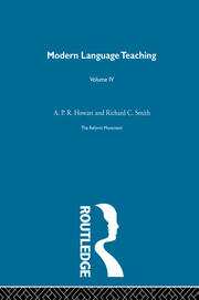 Modern Language Teaching Linguistic Foundations: Britain and Scandinavia Volume 4 book cover