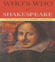 Who's Who in Shakespeare book cover