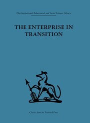 The Enterprise in Transition: An analysis of European and American practice book cover