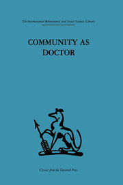 Community as Doctor: New perspectives on a therapeutic community book cover