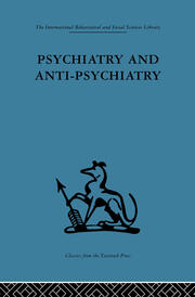 Psychiatry and Anti-Psychiatry book cover