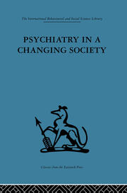 Psychiatry in a Changing Society book cover