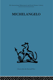 Michelangelo: A study in the nature of art book cover